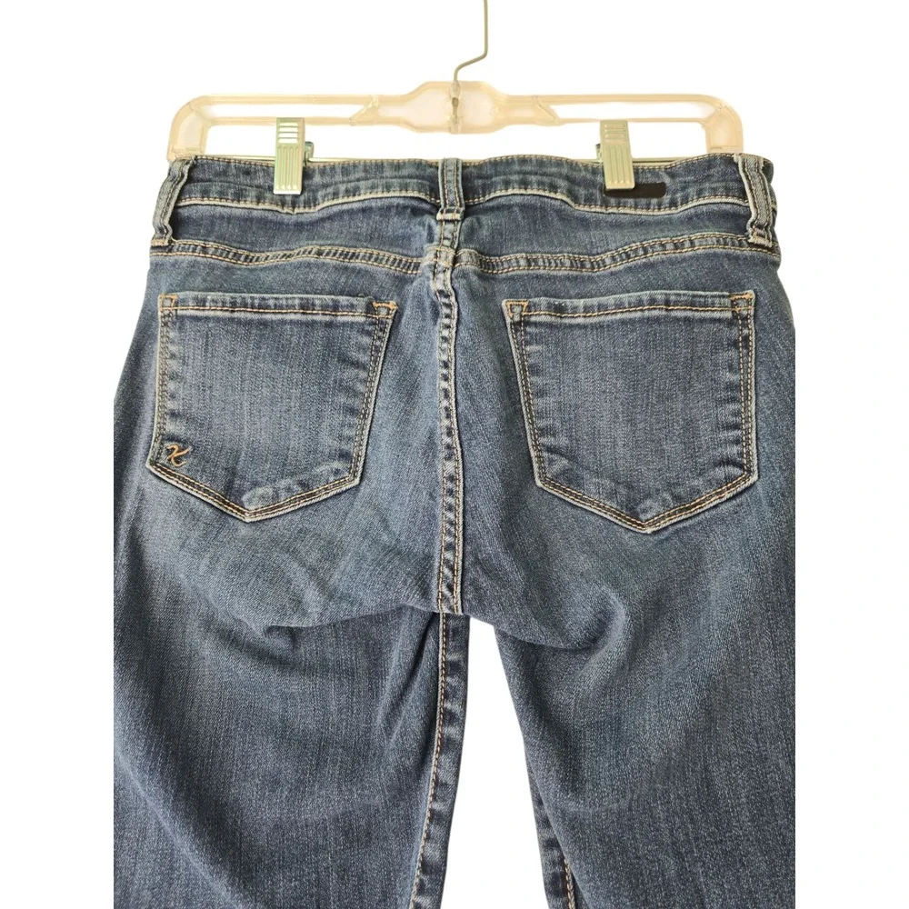 KUT from the Kloth Boyfriend Jeans Medium Wash Distressed Size 2 - Picture 10 of 14